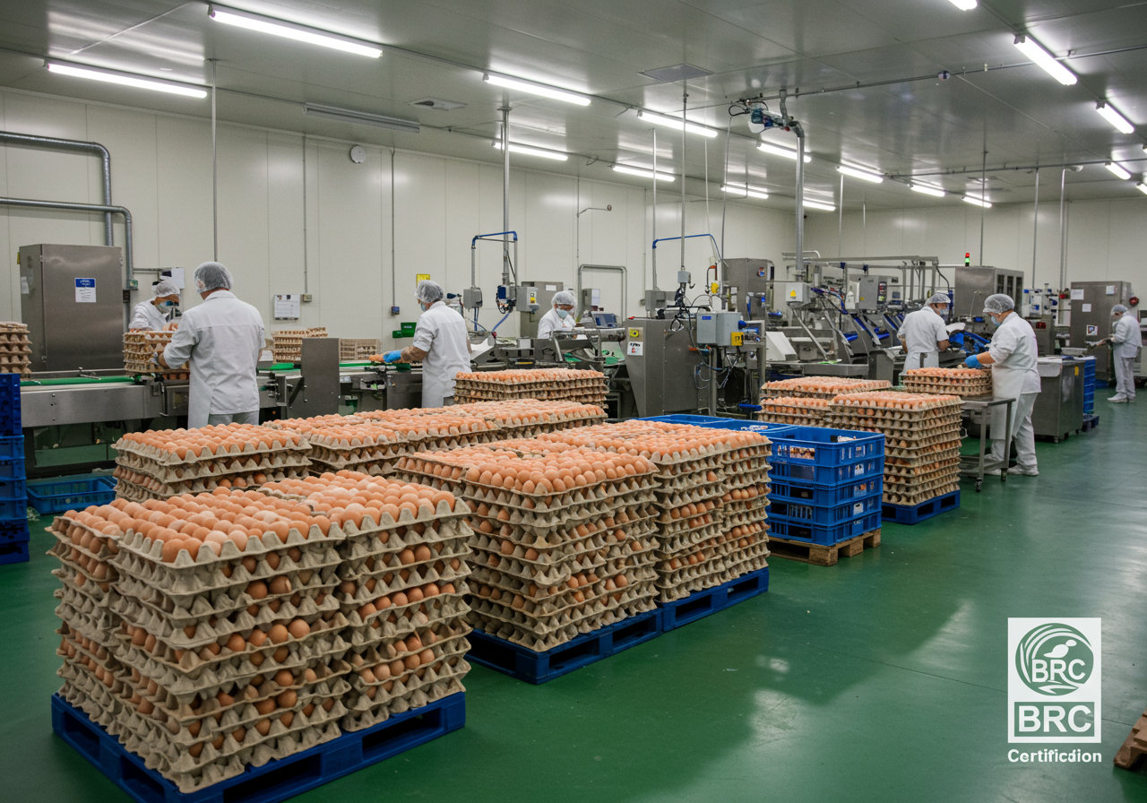 BRC Certification: The Gold Standard in Egg Packaging Safety